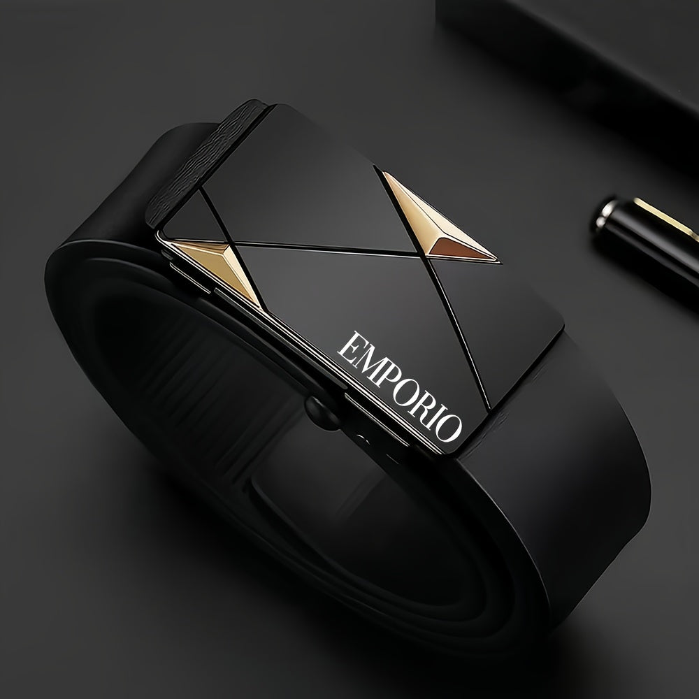 🖤 Lot de 2 Ceintures Automatiques EMPORIO