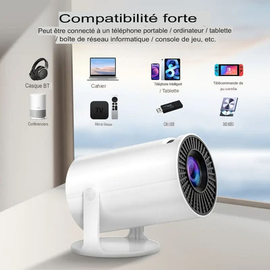 🎬 Mini Projecteur Intelligent 4K