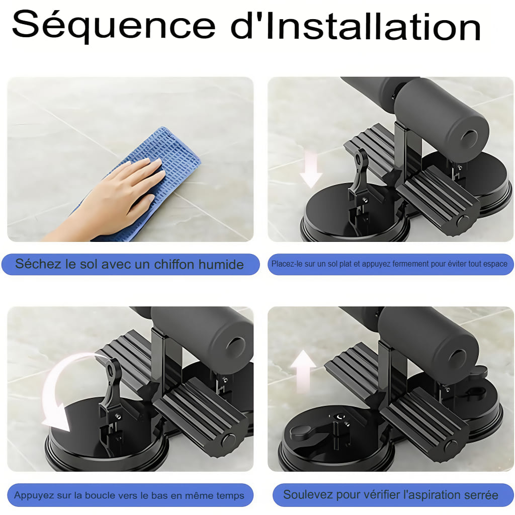 💪 Support de Pieds pour Abdos – Entraînement à Domicile