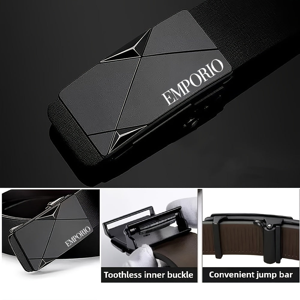 🖤 Lot de 2 Ceintures Automatiques EMPORIO