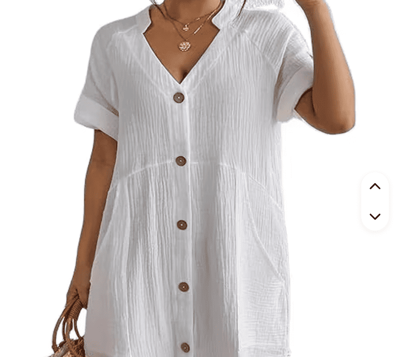 👗 Robe Chemise Décontractée pour Femme