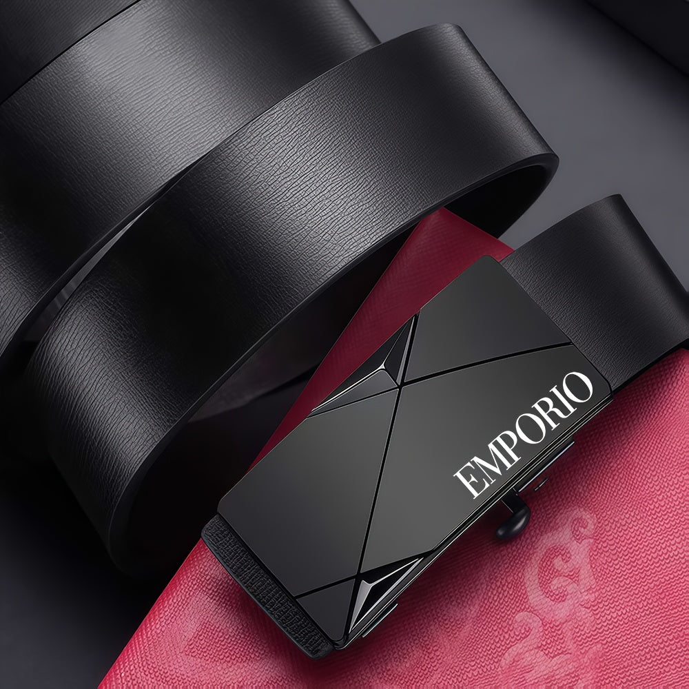 🖤 Lot de 2 Ceintures Automatiques EMPORIO