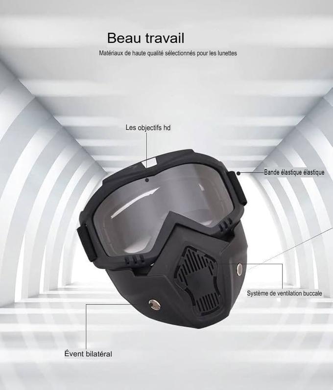 Masque de Lunettes Anti-UV