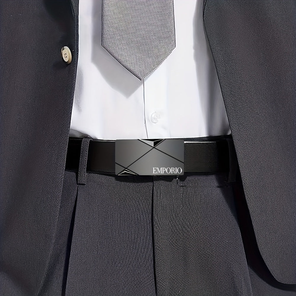 🖤 Lot de 2 Ceintures Automatiques EMPORIO