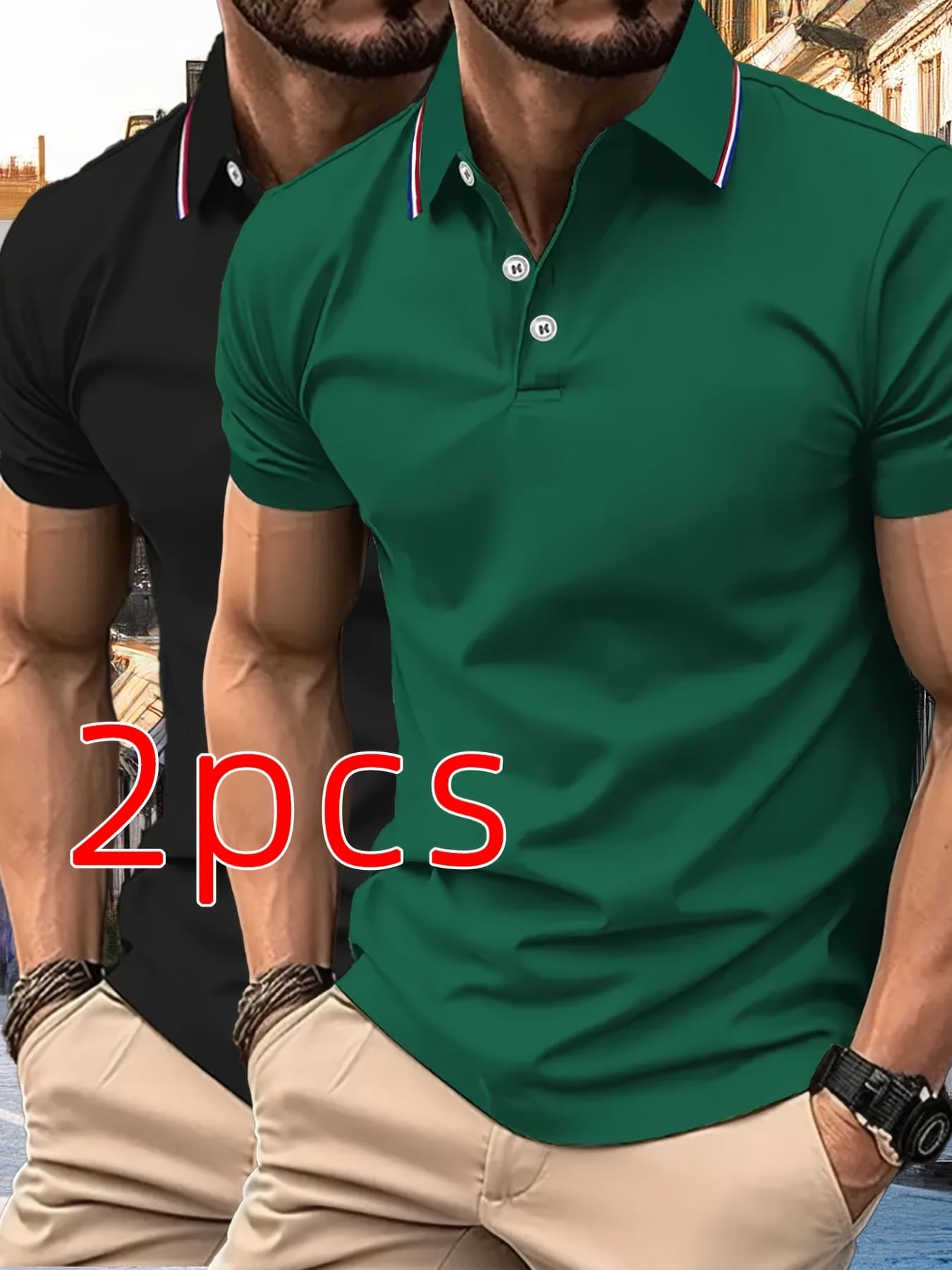 👕 Lot de 2 Chemises d'Été pour Homme
