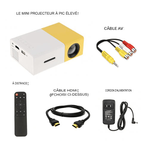 🎥 Mini Projecteur Portable HD
