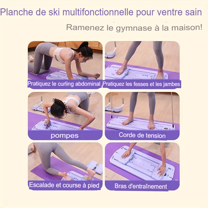 🏋️‍♀️ Planche de Gainage Multifonction
